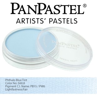Пастель сухая "PanPastel" 560.8 Phthalo Blue Tint (Голубая ФЦ светлая) PP25608