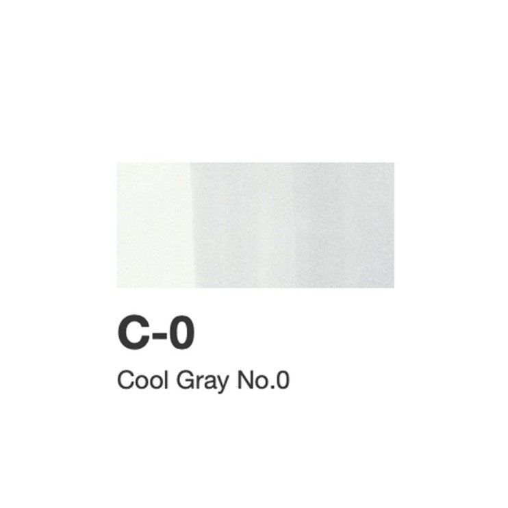 Спиртовые чернила Copic "INK" C0 Cool Grey #0 (12мл)
