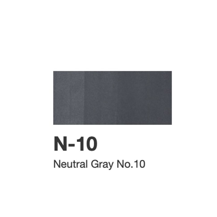Спиртовые чернила Copic "INK" N10 Neutral Grey #10 (12мл)