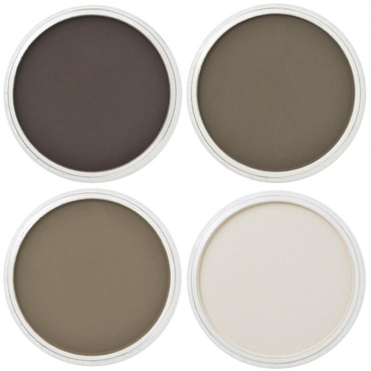 Комплект сухой пастели PanPastel "Raw Umber" №780 (4 оттенка)