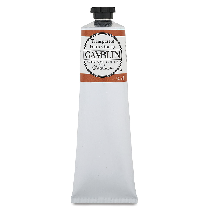 Масляная краска Gamblin "Artist" Transparent Earth Orange, туба 150мл