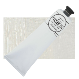 Масляная краска Gamblin "Artist" Radiant White (Радиантная белая), туба 150 мл