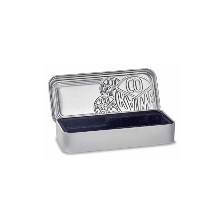 Жестяной пенал Kaweco "Nostalgic" для коротких ручек, Silver (20001144)