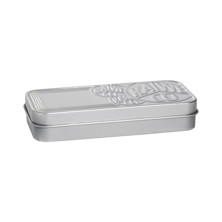 Жестяной пенал Kaweco "Nostalgic" для коротких ручек, Silver (20001144)