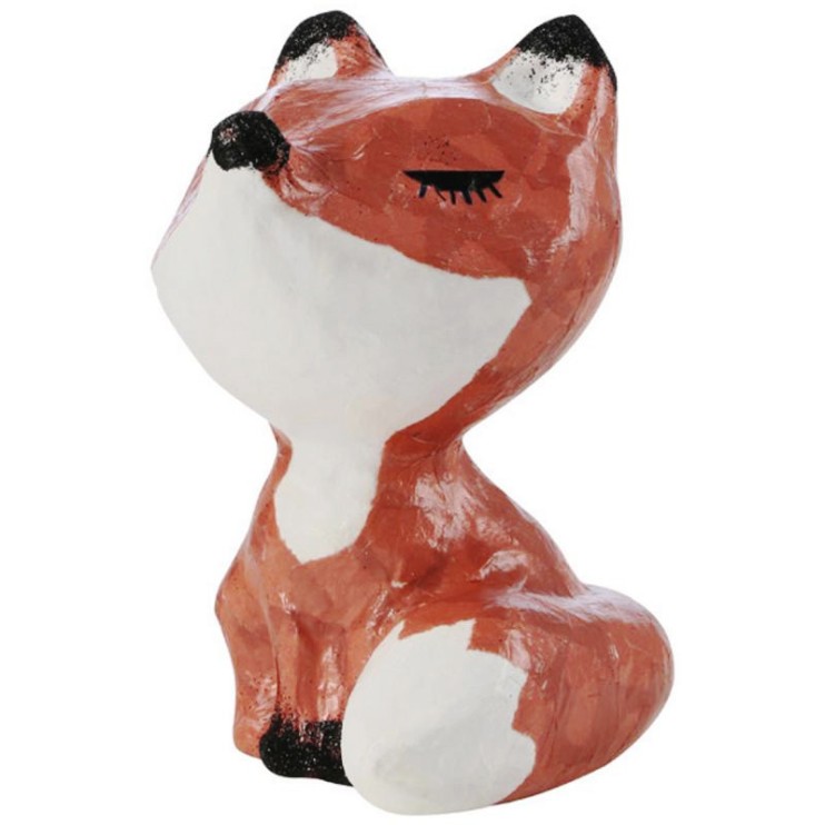 Фигурка из папье-маше Decopatch "Лиса" 11х9х14см (SA170)