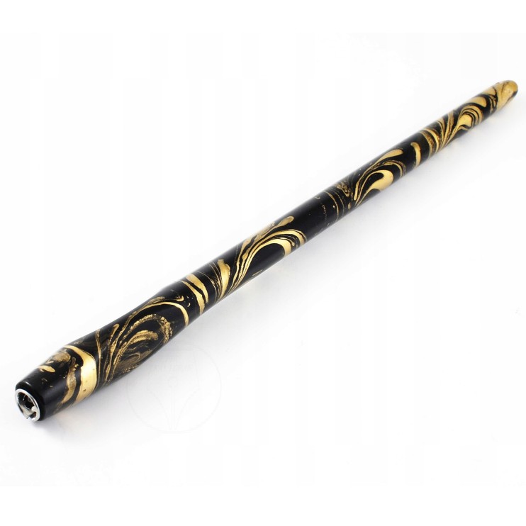 3 держателя для пера с эргономичным захватом, черный с золотым