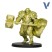 Краска акрил Vallejo "True Metallic Metal" 77.102 Radiant Yellow, 18мл (серия Light)