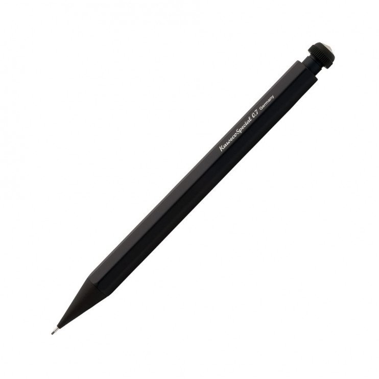 Карандаш механический KAWECO "SPECIAL" 0.7мм с ластиком, Black (10000182)
