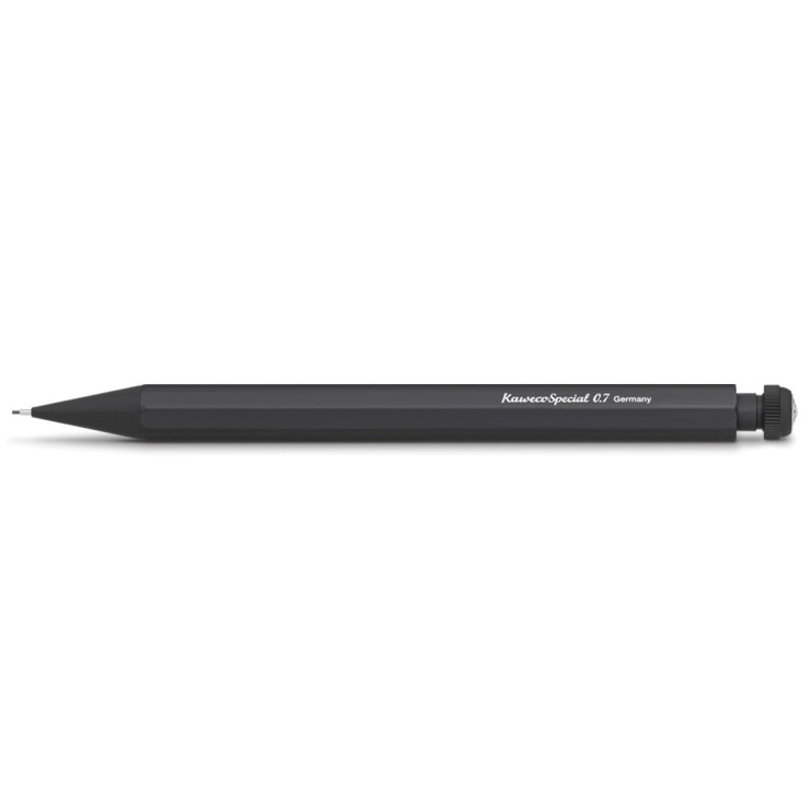 Карандаш механический KAWECO "SPECIAL" 0.7мм с ластиком, Black (10000182)