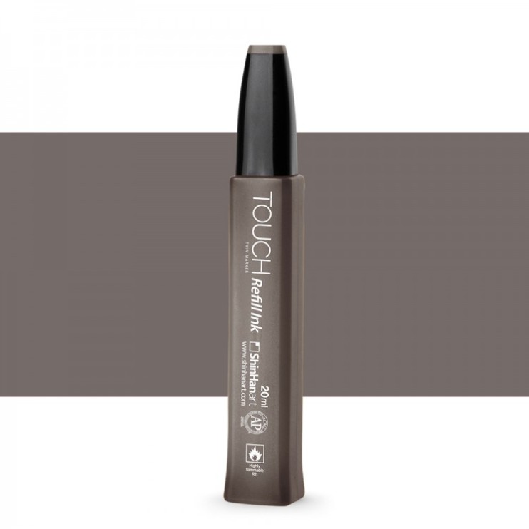 Чернила спиртовые "Touch" цвет WG7 (warm grey 7), 20мл