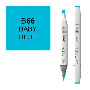 Маркер Touch Twin "Brush" цвет B66 (синий нежный)