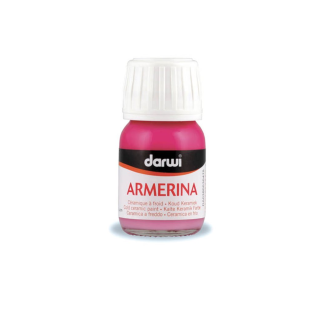 Краска акриловая по стеклу, керамике Darwi "Armerina" Розовая, 30 мл