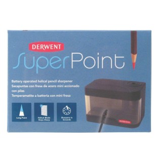 Точилка спиральная аккумуляторная DERWENT + кисть