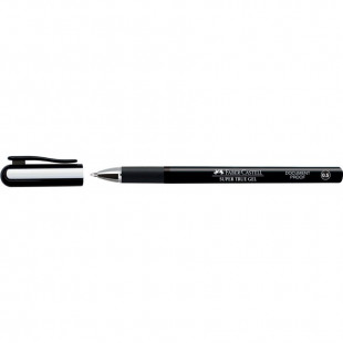 Ручка-роллер Faber-castell "True Gel" 0.5мм/ черная