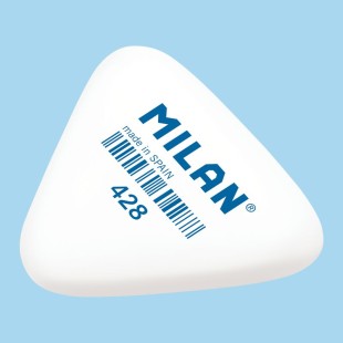 Ластик каучуковый Milan "428" треугольный большой (5,1 х 4,6 х 1,3 см)