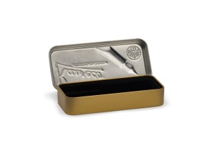 Жестяной пенал Kaweco "Nostalgic" для коротких ручек, Gold (20000402)