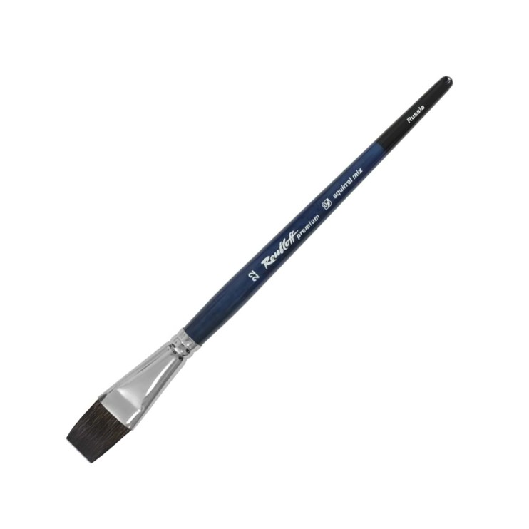 Белка- микс плоская "Premium" №22 на короткой ручке