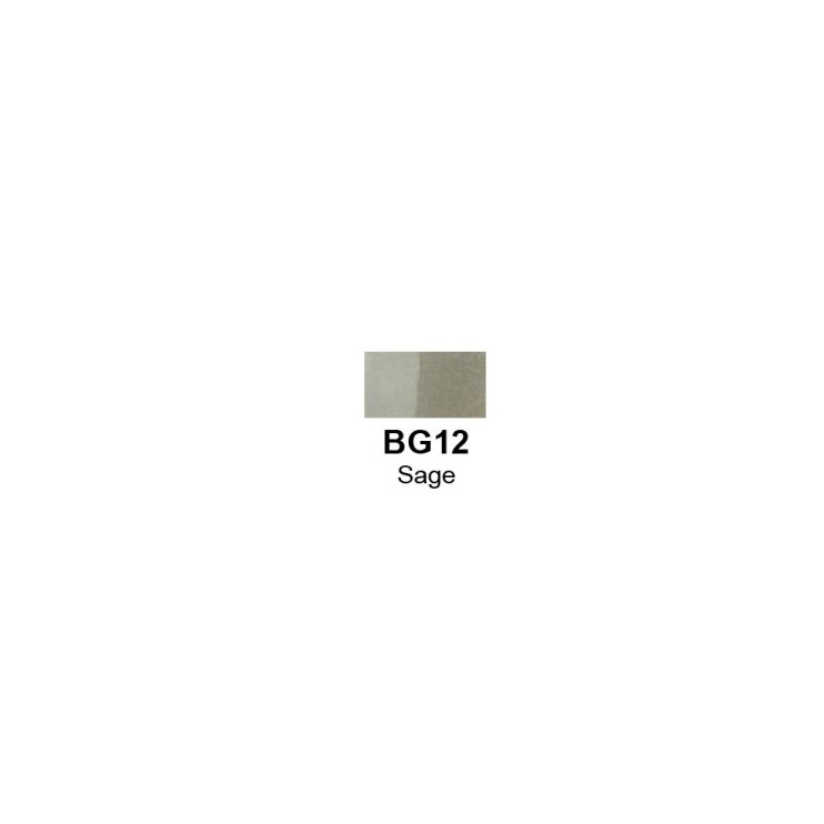 Маркер двусторонний Sketchmarker "Classic" BG12 Шалфей