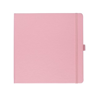 Блокнот для зарисовок Sketchmarker 20x20см, 140г/м2, 80л, твердая обложка Розовый