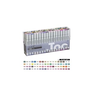 Набор Copic Sketch "Set E" 72 маркера в пластиковом пенале