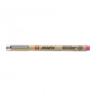 Ручка-кисточка капиллярная Sakura "Pigma Brush" Розовый