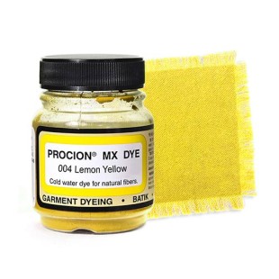 Краситель порошковый Jacquard "Procion MX Dye" 004 Lemon Yellow (лимонный), 18.71г