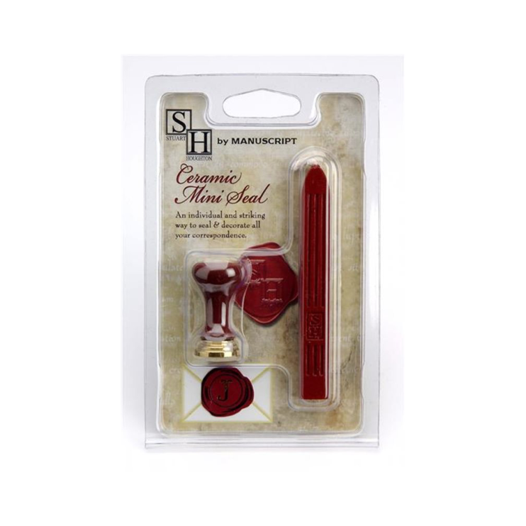 Сургучная печать Manuscript "X" c воском