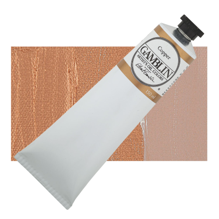 Масляная краска Gamblin "Artist" Copper, туба 150мл