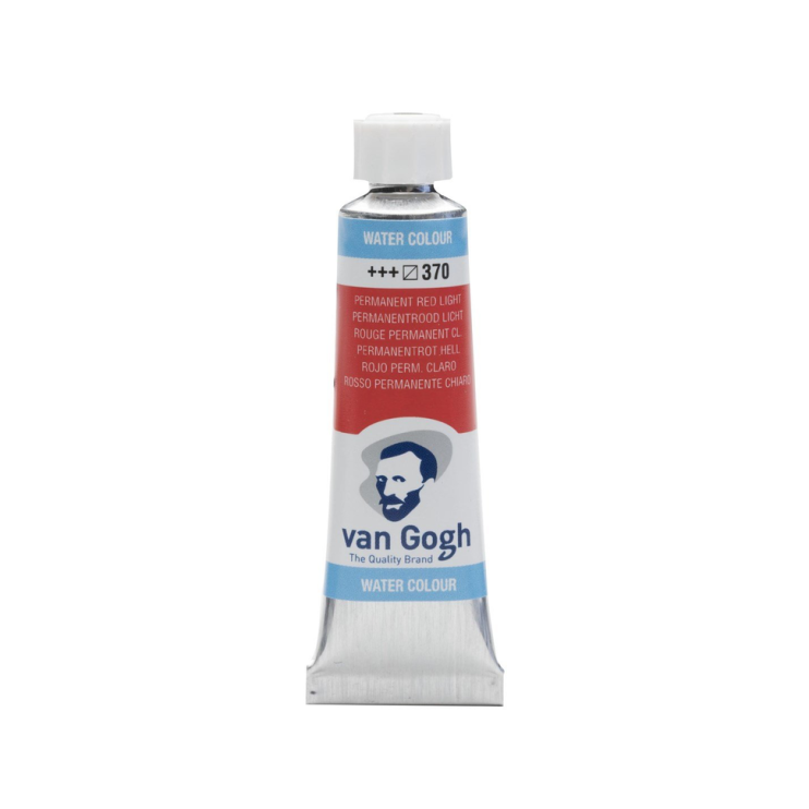 Акварель в тубе Talens "Van Gogh" 370 Красный светлый устойчивый /10мл
