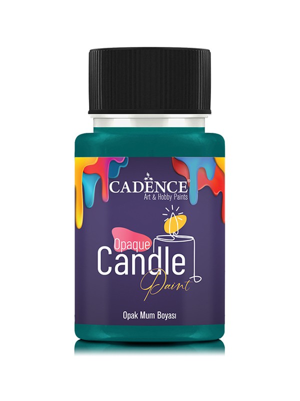 Краска для свечей "Opaque Candle Paint" 24 темно-бирюзовый, 50мл