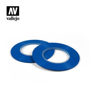 Гибкая маскирующая лента Vallejo, 2 мм x 18 м, 2 шт в упаковке