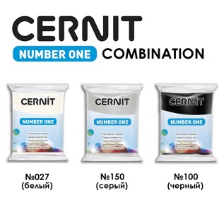 Набор полимерного моделина Cernit "Number One" Combination №6 (027, 150, 100)