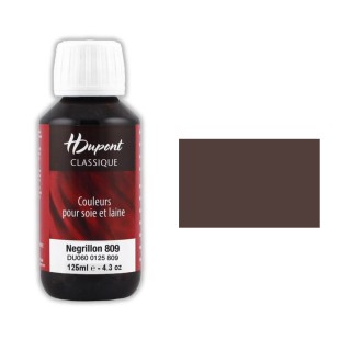 Краситель по шелку HDupont "Classique" 125 мл, №809 Эбеновый