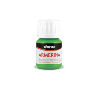 Краска акриловая по стеклу, керамике Darwi "Armerina" Зеленый светлый, 30 мл