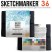 Набор Sketchmarker BRUSH "Maldives" 36 маркеров в пенале
