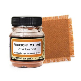 Краситель порошковый Jacquard "Procion MX Dye" 011 Antique Gold (золото Антик), 18.71г