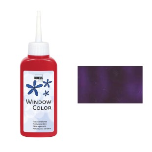 Краска по стеклу трансферная Kreul "Glas Design", 80мл, Фиолетовый структурный