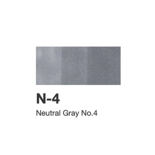 Спиртовые чернила Copic "INK" N4 Neutral Grey #4 (12мл)