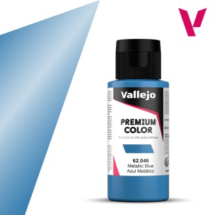 Акрил для аэрографии "Premium" 62.046 (Metallic Blue), 60 мл
