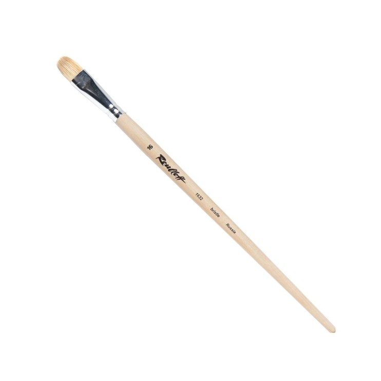 Щетина овальная "1632" №16 длинная ручка