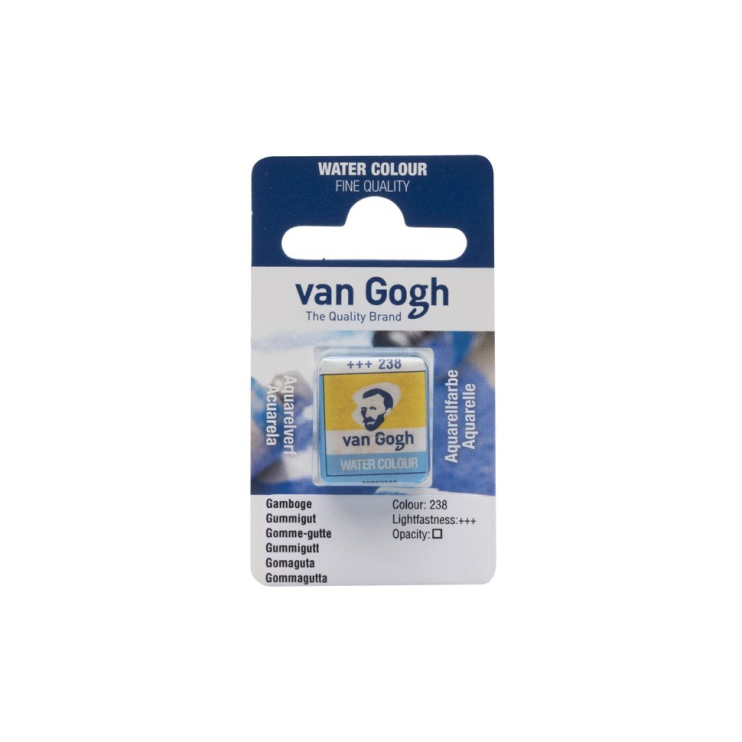 Краска акварельная "Van Gogh" 238 Гуммигут (кювета)