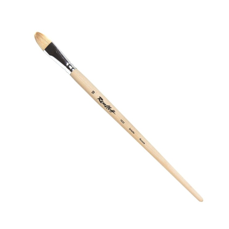 Щетина овальная "1632" №18 длинная ручка