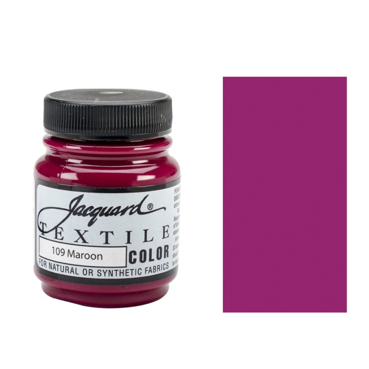 Краска по светлым тканям Jaсquard "Textile Colors" #109 каштан, 67 мл