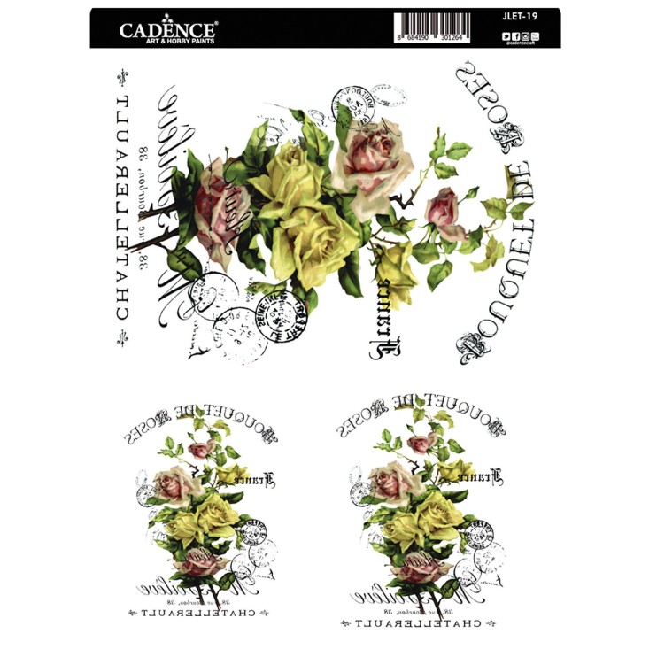 Трансфер "Joy of Life Easy Transfer" 25х35см, JLET-19