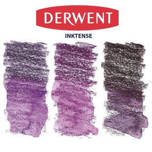 Набор карандашей чернильных Derwent "Inktense" 3 штуки, фиолетовые оттенки (0720, 0730, 0740)