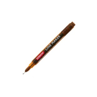 Ручка капиллярная линер Derwent "Graphik" 0.5 сепия 