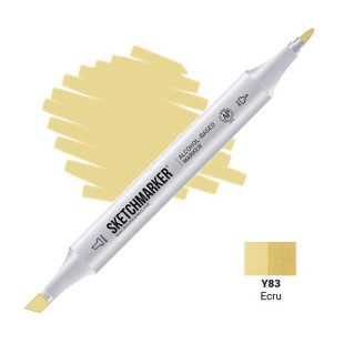 Маркер двусторонний Sketchmarker "Classic" Y83 Экрю