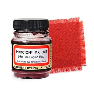 Краситель порошковый Jacquard "Procion MX Dye" 030 Fire Engine Red (огненно-красный), 18.71г
