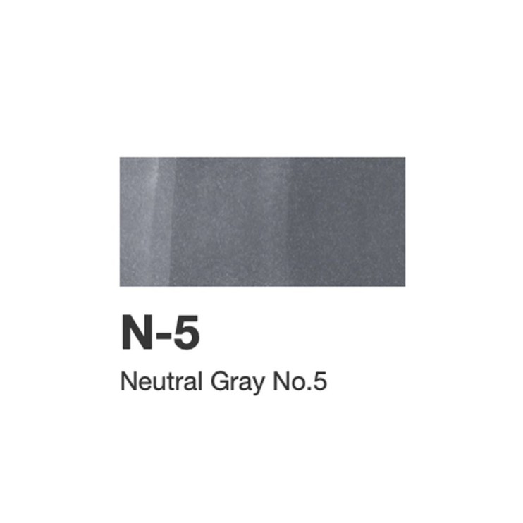 Спиртовые чернила Copic "INK" N5 Neutral Grey #5 (12мл)