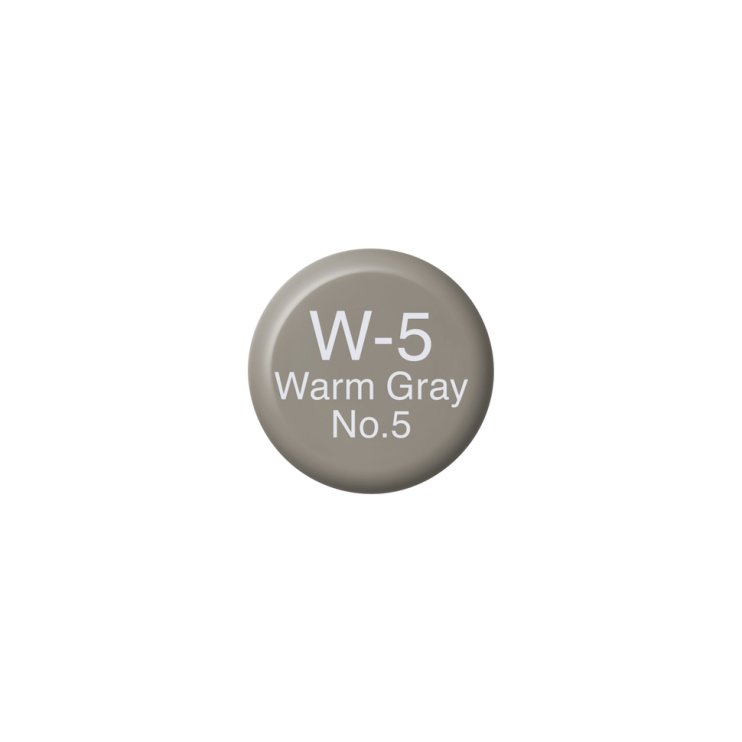 Спиртовые чернила Copic "INK" W5 Warm Grey #5 (12мл)